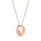 FCVDC31_00 "0" Diamond  Necklace