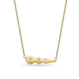 FNVD122_00 "3" Diamond Necklace