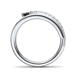 UU2786 VELA French Cut Pavé Diamond Ring