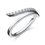 UU2786 VELA French Cut Pavé Diamond Ring