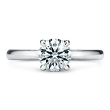 UU2639 Vela Solitaire Ring with Diamond Gallery