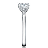 UU2639 Vela Solitaire Ring with Diamond Gallery