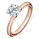 UU2639 Vela Solitaire Ring with Diamond Gallery