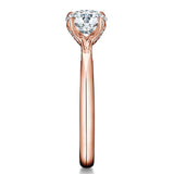 UU2639 Vela Solitaire Ring with Diamond Gallery