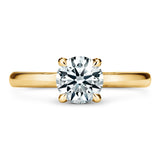 UU2639 Vela Solitaire Ring with Diamond Gallery