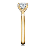 UU2639 Vela Solitaire Ring with Diamond Gallery