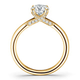 UU2639 Vela Solitaire Ring with Diamond Gallery