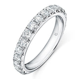 UU2642 Vela French Cut Pavé Band