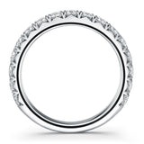 UU2642 Vela French Cut Pavé Band