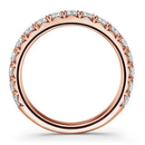 UU2642 Vela French Cut Pavé Band