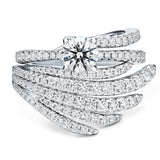 UU2652 Vela Cocktail Ring