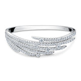 UU2653 Vela French Cut Pavé Bangle