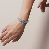 UU2653 Vela French Cut Pavé Bangle