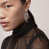 UU2779 Vela Twisted Drop Earrings, Large