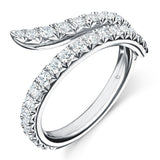 UU2782 Vela Double Row Pavé Ring
