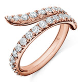 UU2782 Vela Double Row Pavé Ring