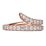 UU2782 Vela Double Row Pavé Ring