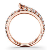 UU2782 Vela Double Row Pavé Ring