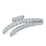 UU2783 Vela Triple Row Pavé Ring