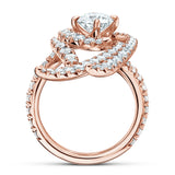 UU2784 Vela Twisted Cocktail Ring