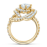 UU2784 Vela Twisted Cocktail Ring