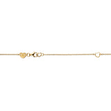 UU2838 Barre Floating Diamond Necklace