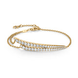 UU2856 VELA French Cut Pavé Diamond Bracelet