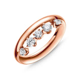 UU2862 Barre Floating Diamond Ring