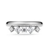 UU2862 Barre Floating Diamond Ring