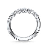 UU2862 Barre Floating Diamond Ring