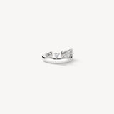 UU2875 Barre Floating Diamond Ear Cuff