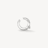 UU2875 Barre Floating Diamond Ear Cuff