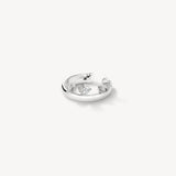 UU2875 Barre Floating Diamond Ear Cuff