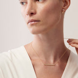 UU2877 Barre Pavé Necklace