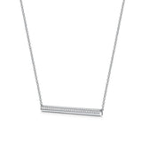 UU2877 Barre Pavé Necklace