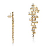 UU2881 Barre Multi-Row Drop Earrings