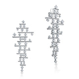 UU2881 Barre Multi-Row Drop Earrings