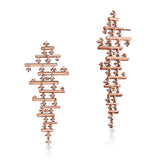 UU2881 Barre Multi-Row Drop Earrings