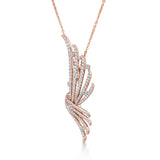 UU2789 Vela Solitaire Crossover Pendant (Copy)