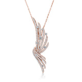 UU2789 Vela Solitaire Crossover Pendant (Copy)
