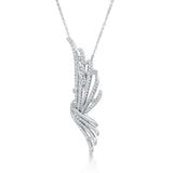 UU2789 Vela Solitaire Crossover Pendant (Copy)