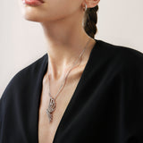UU2789 Vela Solitaire Crossover Pendant (Copy)