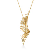 UU2789 Vela Solitaire Crossover Pendant (Copy)