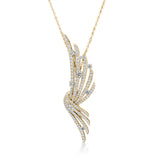 UU2789 Vela Solitaire Crossover Pendant (Copy)