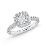 BRHA*03_00 Halo Engagement Ring