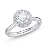 BRHA*11_00 Halo Engagement Ring