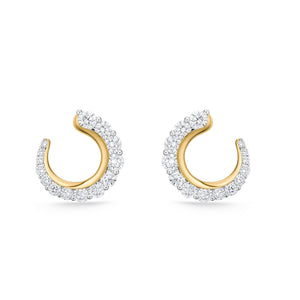 CEDD212_00 Diamond Line Wrapper Earrings Unemployed