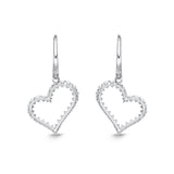 CEUB213_00 U-Basket Diamond Dangling Earrings