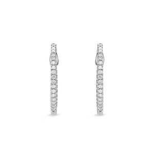 CHHO106_00 Hoops & Huggies Diamond Hoops