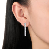 CHHO121_00 Hoops & Huggies Diamond Hoops